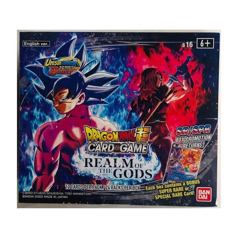 Bandai - Dragon Ball Super - Unison Warriors 7 - Realm of the Gods - Booster Box