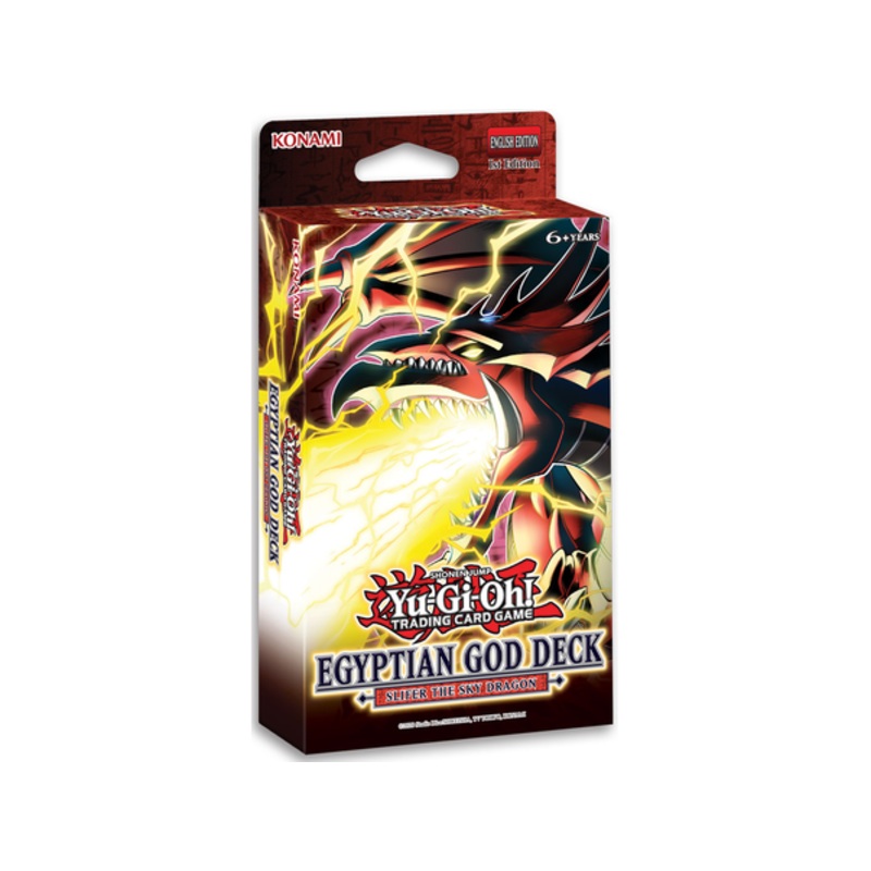Konami - Yu-Gi-Oh! - Egyptian God Deck - Slifer the Sky Dragon - Structure Deck - French Edition