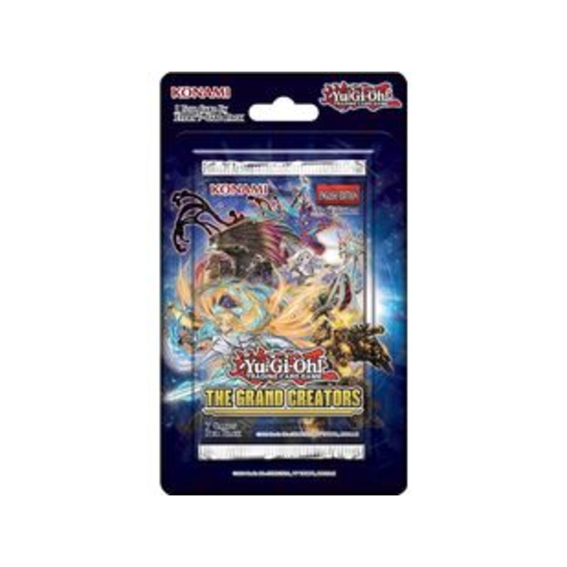 Konami - Yu-Gi-Oh! - Grand Creators - Trading Card Blister Booster Pack