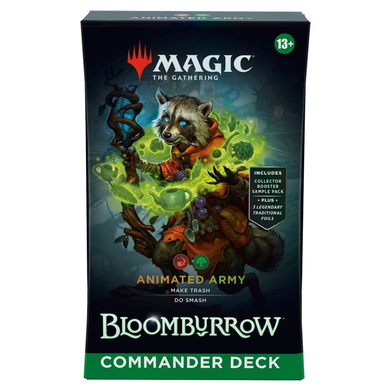 Magic the Gathering - Bloomburrow - Commander - Animated Army