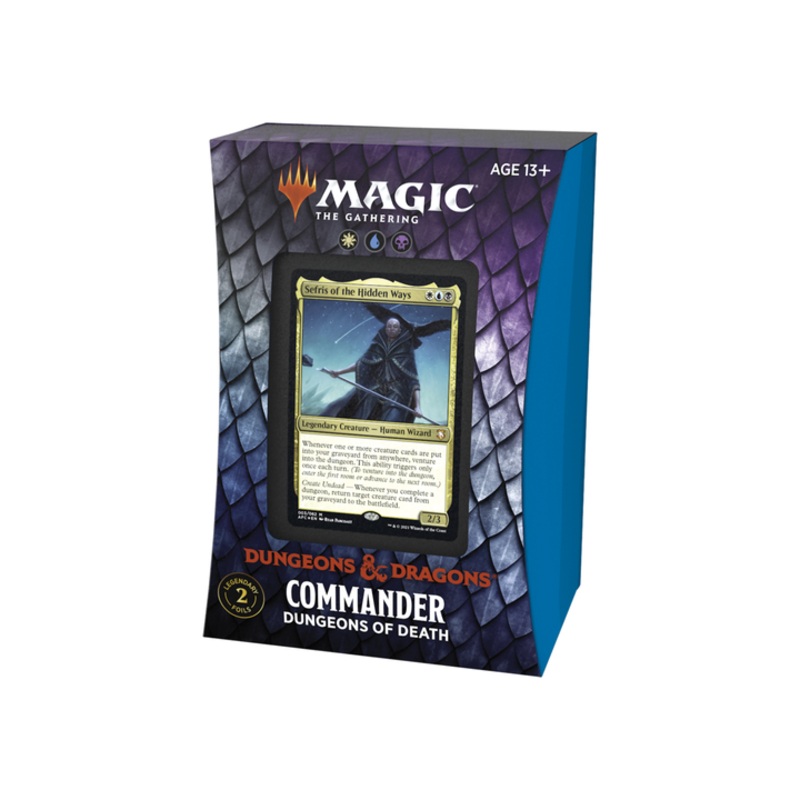 Magic The Gathering - Dungeons and Dragons - Adventures in the Forgotten Realms - Commander Deck - Dungeons of Death