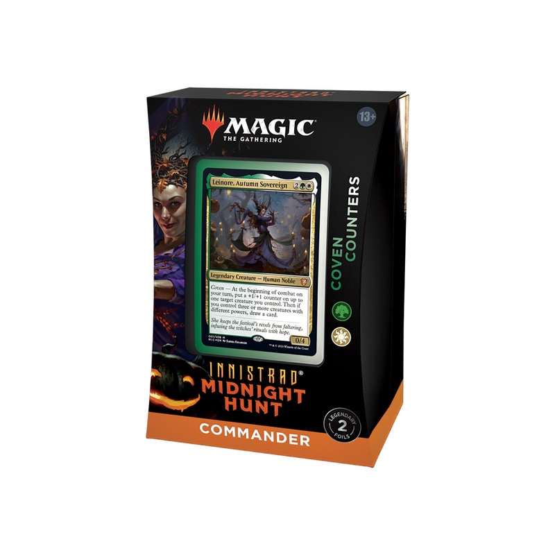Magic the Gathering - Innistrad Midnight Hunt - Commander Deck - Coven Counters