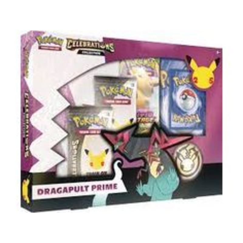 Pokemon - 2021 - Celebrations - Dragapult Prime - Trading Card Collection Box