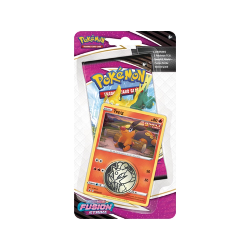 Pokemon - Sword and Shield - Fusion Strike - Checklane Blister - Tepig