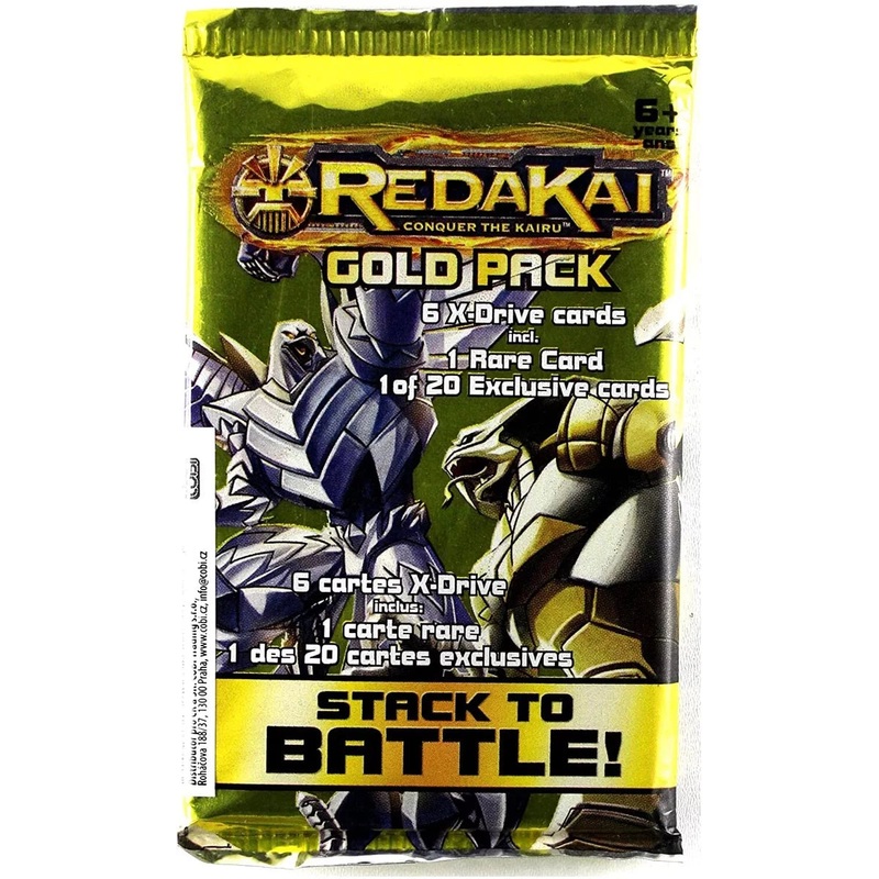 Spin Master - Redakai - Gold Pack - Booster Pack