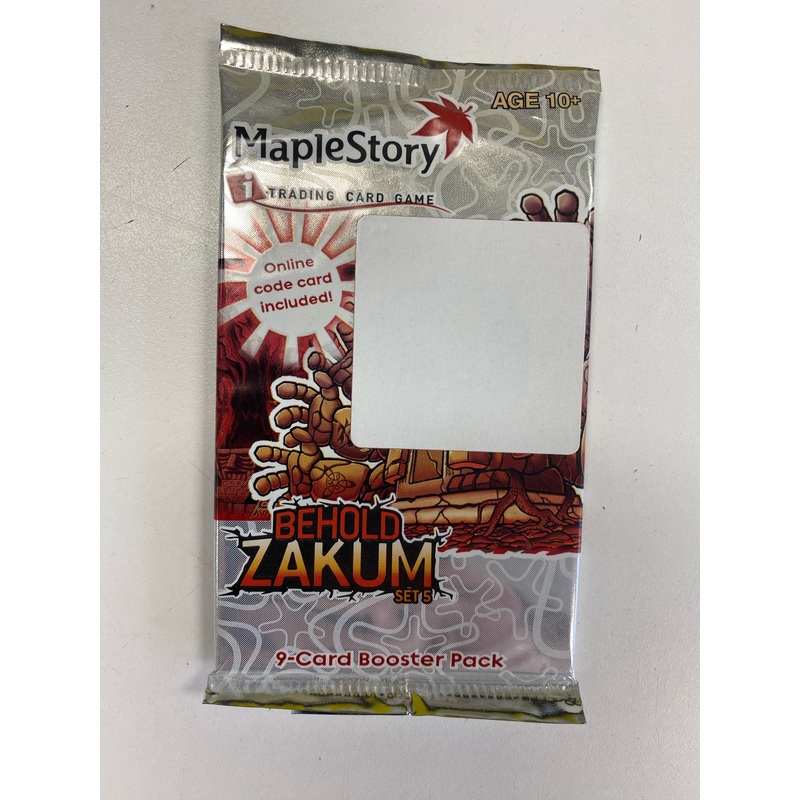 Wizards of the Coast - Maple Story TCG - Behold Zakum - Booster Pack