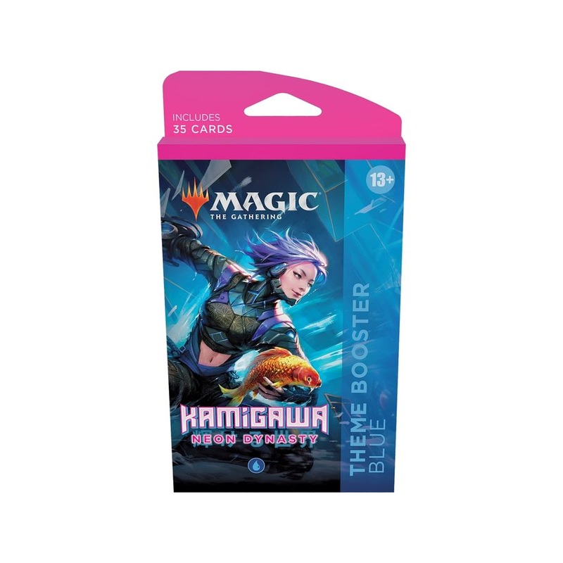 Magic The Gathering - Kamigawa Neon Dynasty - Theme Booster Pack - Blue