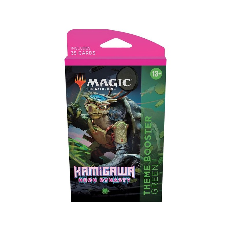 Magic The Gathering - Kamigawa Neon Dynasty - Theme Booster Pack - Green