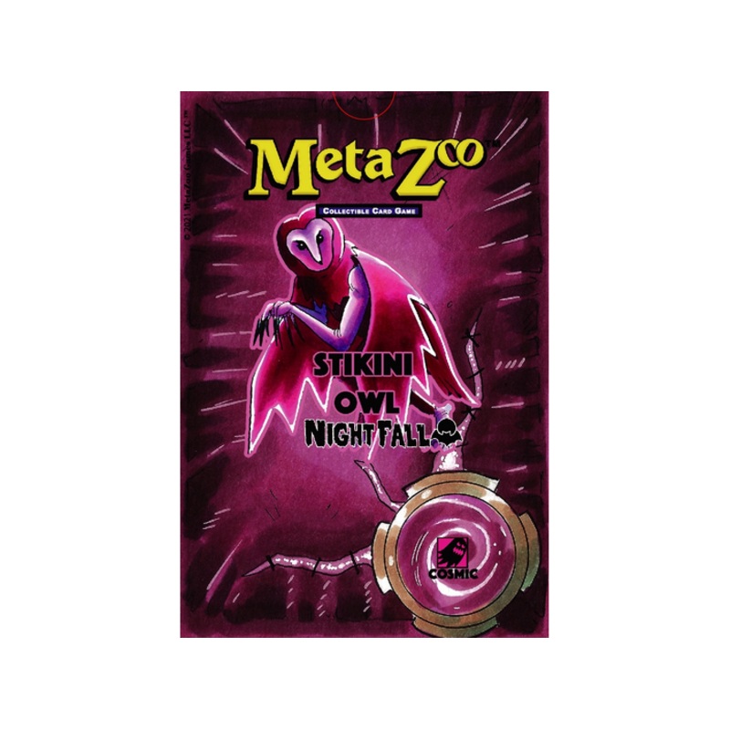 Metazoo - Nightfall - 1st Edition - Theme Deck - Stikini Owl
