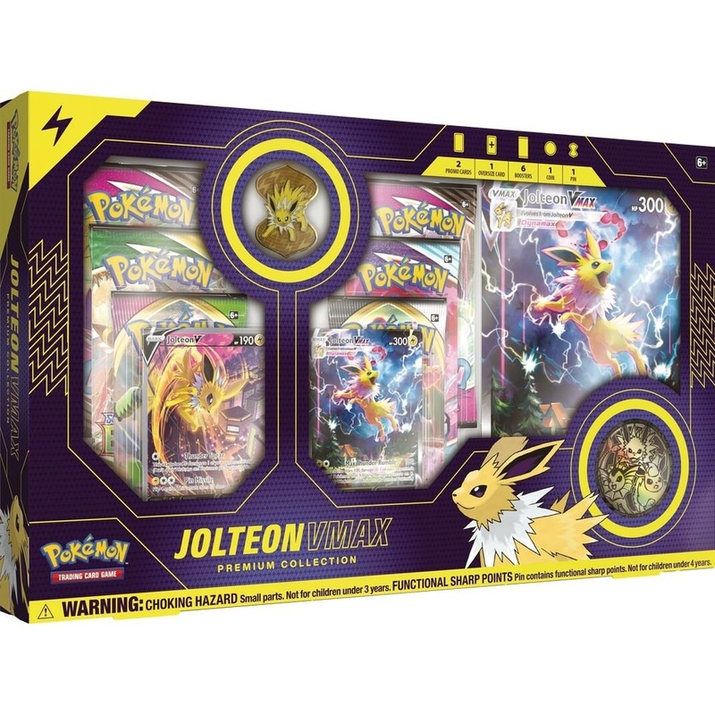 Pokemon - Eevee Evolution - Jolteon V-Max - Premium Collection Box