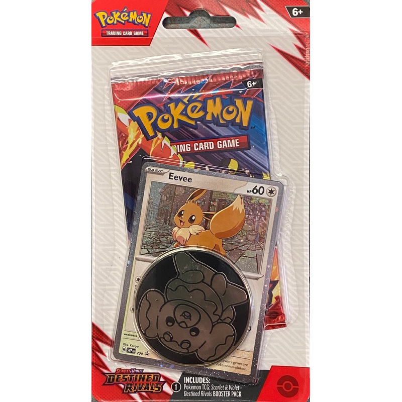 Pokemon - Scarlet and Violet - Destined Rivials - Checklane Blister - Eevee