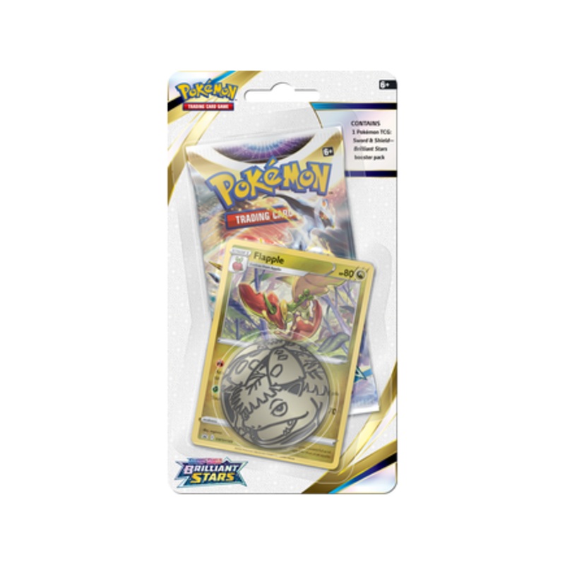 Pokemon - Sword and Shield - Brilliant Stars - Checklane Blister Pack - Flapple