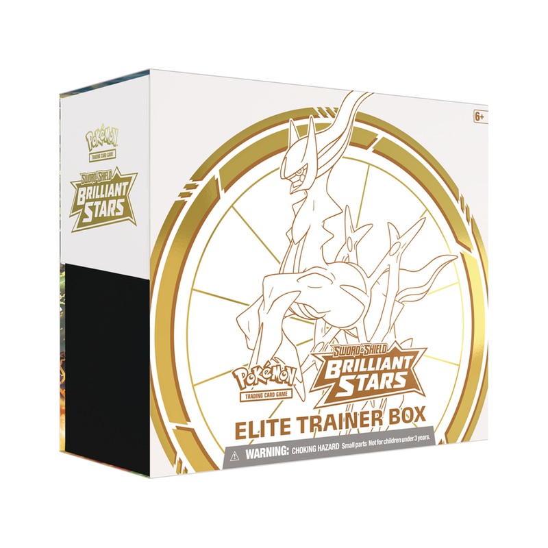 Pokemon - Sword and Shield - Brilliant Stars - Trading Card Elite Trainer Box