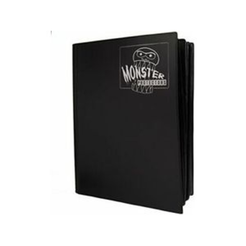 BCW - Monster - 18 Pocket Mega Monster Hard Cover Binder - Black