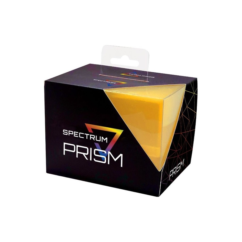 BCW - Spectrum Prism - Deck Case - Xanthic Yellow
