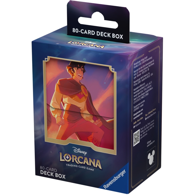 Disney - Lorcana - Shimmering Skies - Deck Box - Aladdin