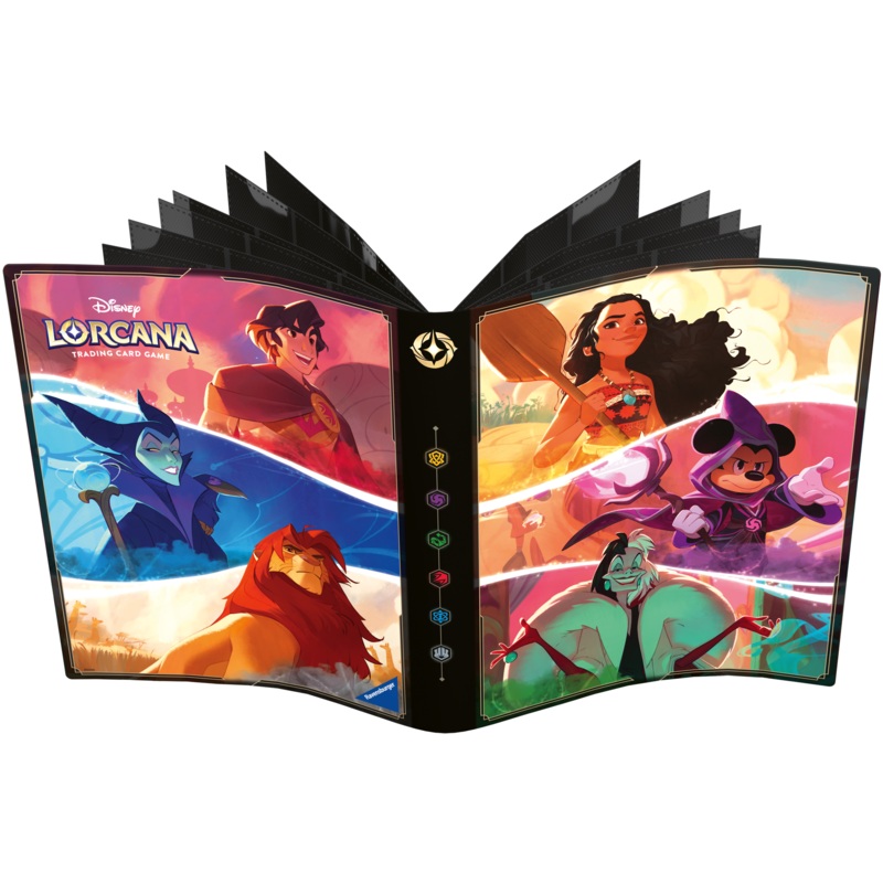 Disney - Lorcana - Shimmering Skies - Portfolio Binder - Lorebook