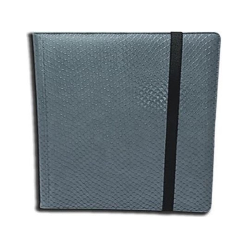 Legion - Dragonhide - 3x4 12-Pocket Binder - Grey