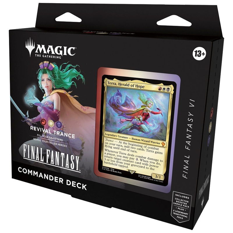 Magic the Gathering - Final Fantasy - Revival Trance - Commander Deck - Pre-Order June 13th 2025