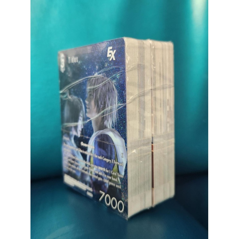 Square Enix - Final Fantasy - X - Custom Starter Set (NO BOX INCLUDED, JUST CARDS)