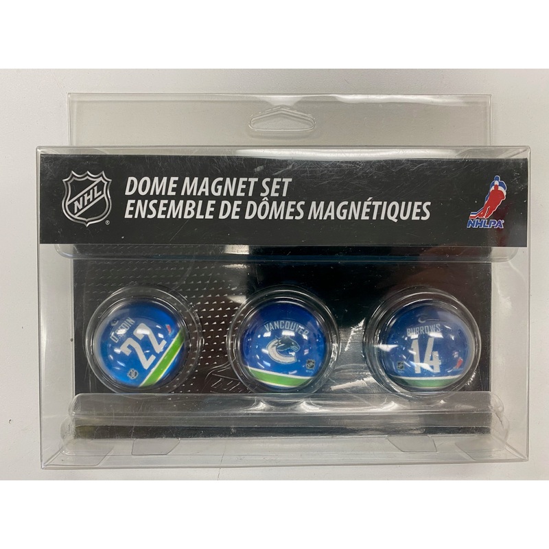 Top Dog - NHL - Dome Magnet Set - Vancouver Canucks