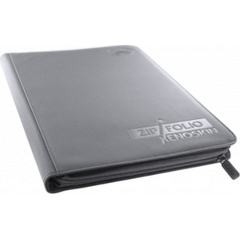 Ultimate Guard - 9 Pocket ZipFolio Xenoskin Binder - Grey