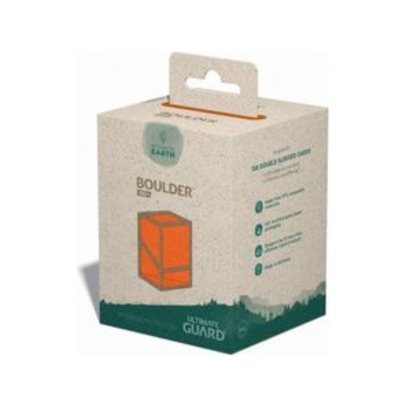 Ultimate Guard - Boulder Deck Case - Return to Earth - Orange - 100
