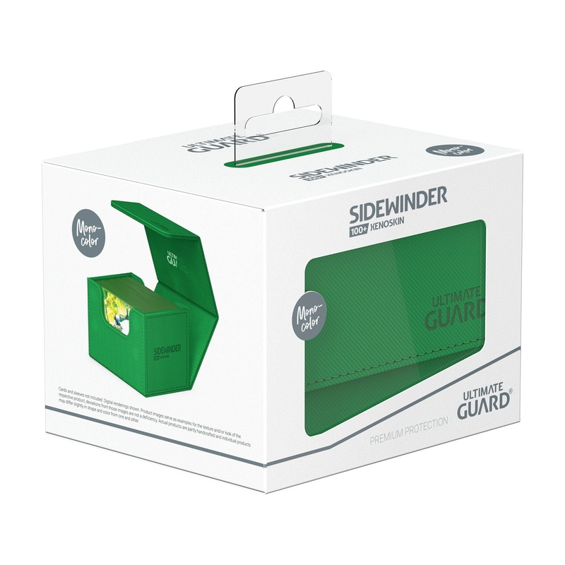 Ultimate Guard - Sidewinder - Monocolor - Green Xenoskin - 100