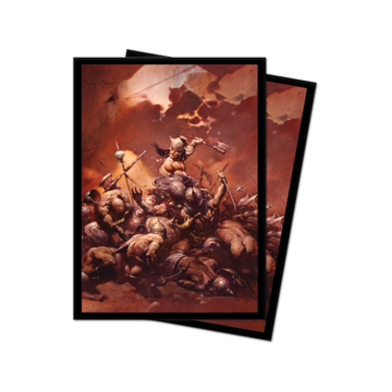 Ultra Pro - Deck Protectors - Standard Size - 100 Count - Frazetta the Destroyer