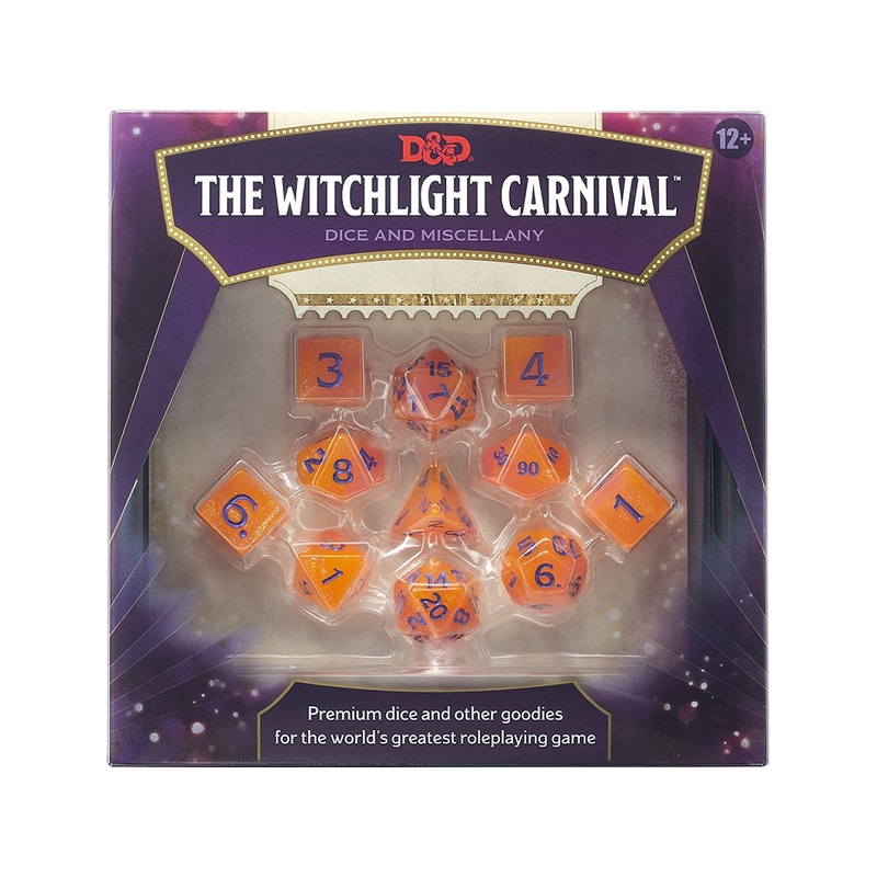 Ultra Pro - Dice Set - Dungeons and Dragons - Witchlight Carnival