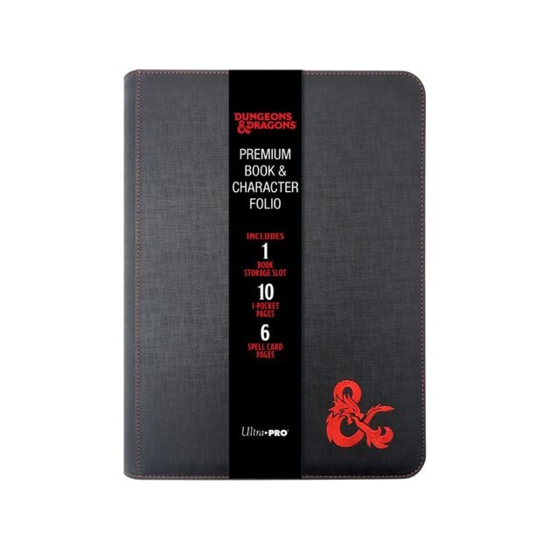 Ultra Pro - Dungeons and Dragon - Binder - Premium Character Zipfolio Album