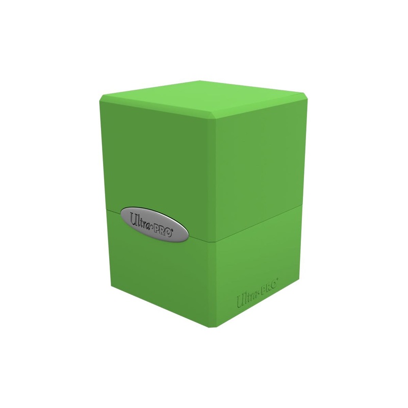 Ultra Pro - Satin Cube Trading Card Deck Box - Lime Green