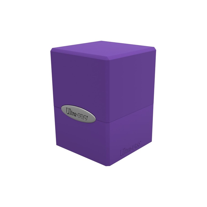 Ultra Pro - Satin Cube Trading Card Deck Box - Royal Purple