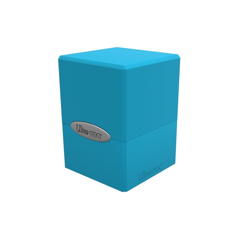 Ultra Pro - Satin Cube Trading Card Deck Box - Sky Blue