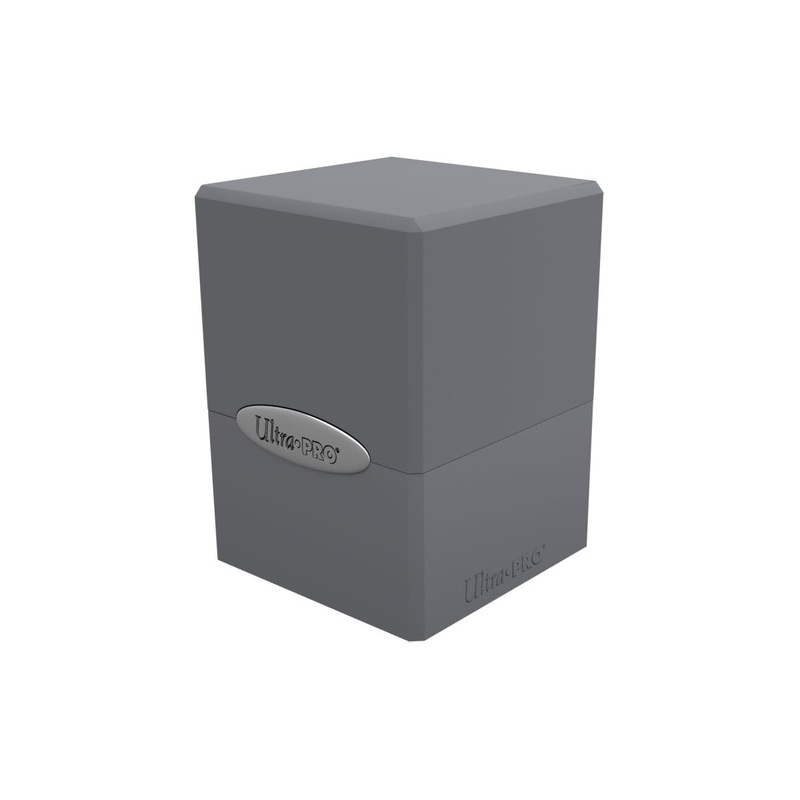 Ultra Pro - Satin Cube Trading Card Deck Box - Smoke Grey