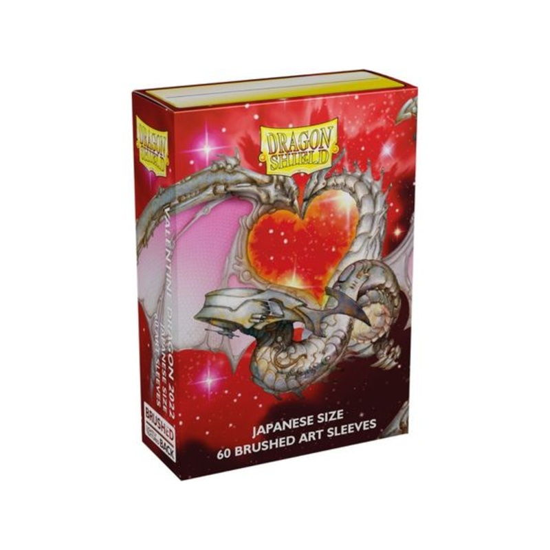 Arcane Tinmen - Dragon Shield Art Sleeves - Japanese Size - Matte - Valentine 2022 - Package of 60