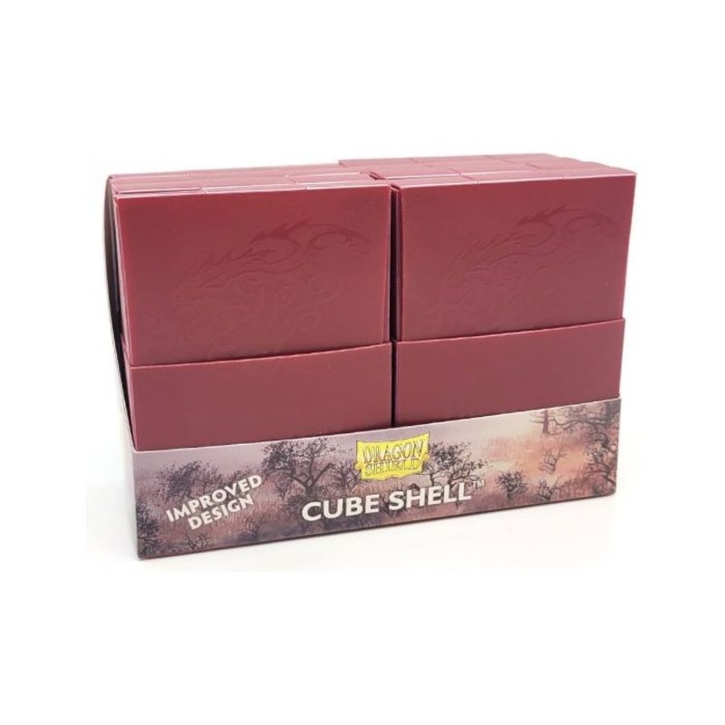 Arcane Tinmen - Dragon Shield - Cube Shell - Blood Red