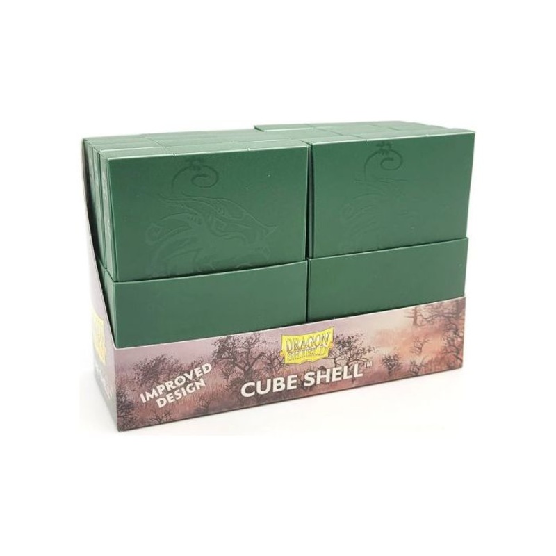 Arcane Tinmen - Dragon Shield - Cube Shell - Forest Green