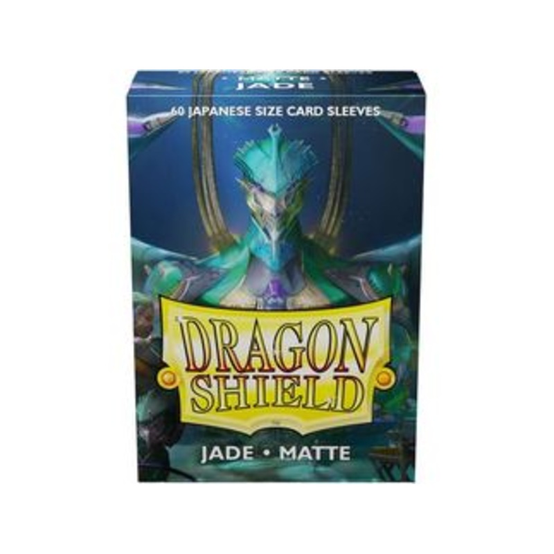 Arcane Tinmen - Dragon Shield Sleeves - Japanese Size - Matte - Jade - Package of 100