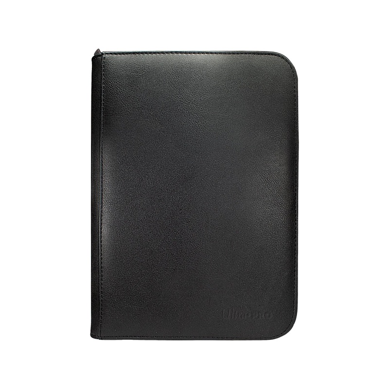 Ultra Pro - 4 Pocket Zip Binder Pro - Vivid - Black