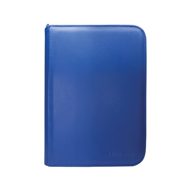 Ultra Pro - 4 Pocket Zip Binder Pro - Vivid - Blue