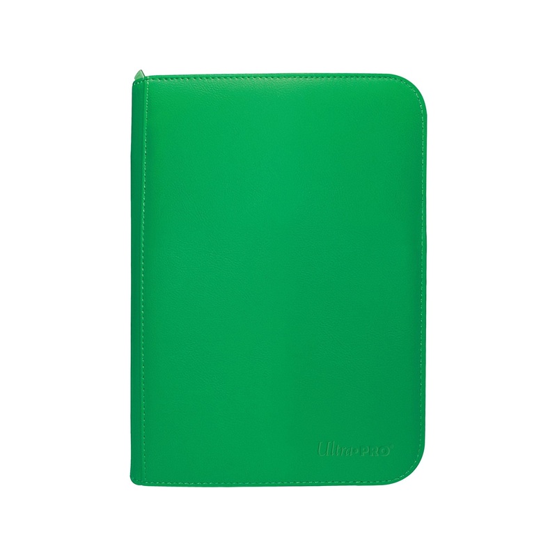 Ultra Pro - 4 Pocket Zip Binder Pro - Vivid - Green