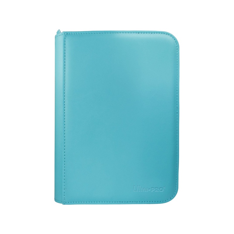 Ultra Pro - 4 Pocket Zip Binder Pro - Vivid - Light Blue