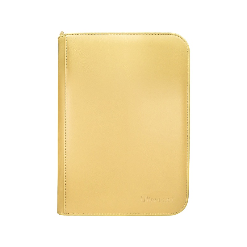 Ultra Pro - 4 Pocket Zip Binder Pro - Vivid - Yellow