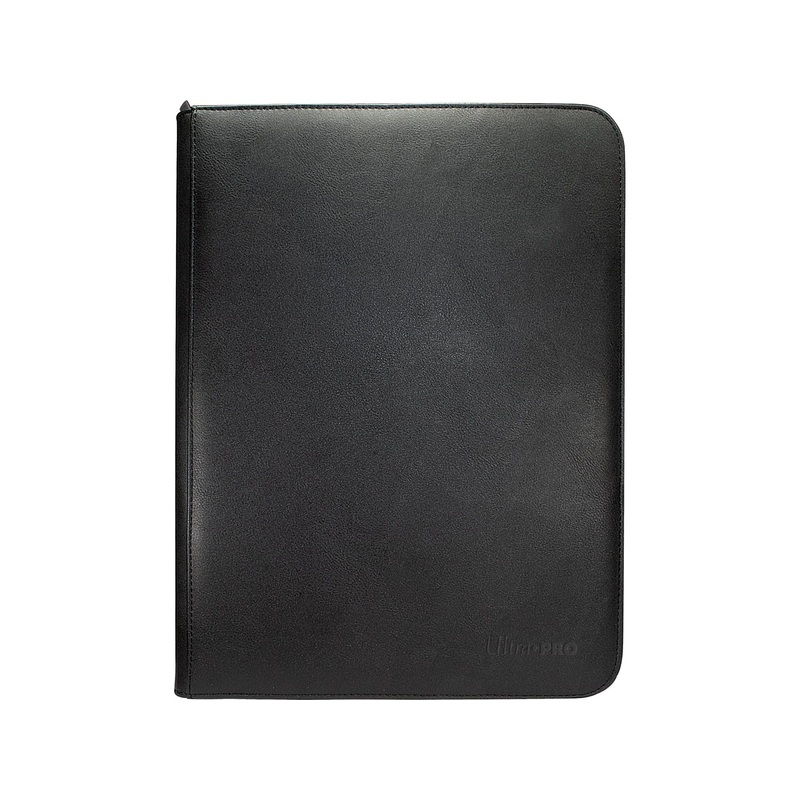 Ultra Pro - 9 Pocket Zip Binder Pro - Vivid - Black