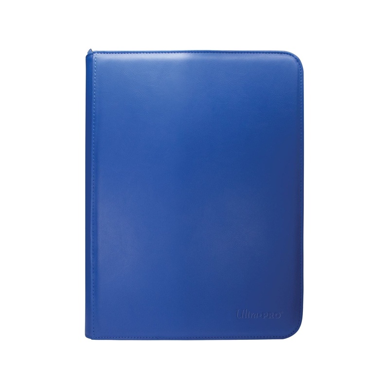 Ultra Pro - 9 Pocket Zip Binder Pro - Vivid - Blue