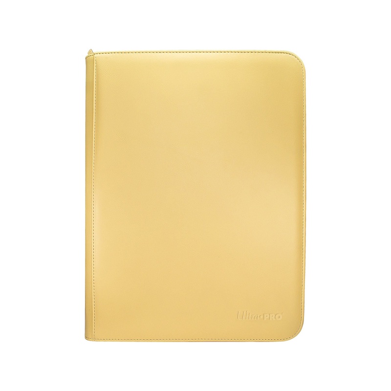 Ultra Pro - 9 Pocket Zip Binder Pro - Vivid - Yellow