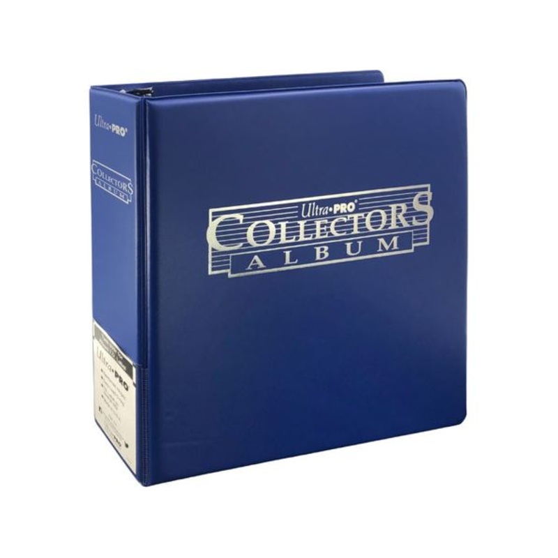 Ultra Pro - Cobalt Blue Collectors Album - 3 Inch D Ring Trading Card Binder