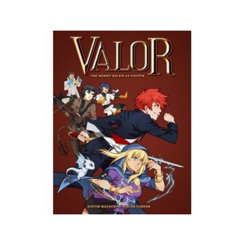Valorous Games - Valor the Heroic Tabletop RPG - Core Rulebook - Hardcover