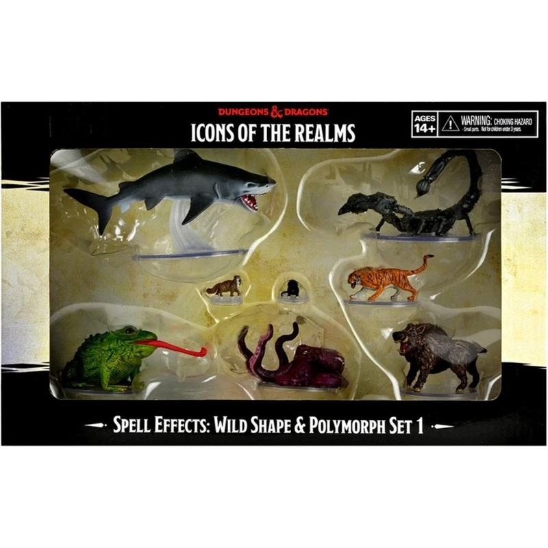 Wizards of the Coast - Dungeons and Dragons - Icons of The Realm - Spell Effects - Wild Shape and Polymorph - Set 1